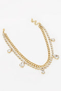 NECKLACE URBAN CRYSTAL — GOLD