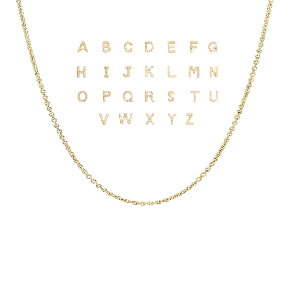 ALPHABET GLOW NECKLACE