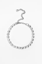 CHOKER CRYSTA — SILVER