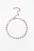 CHOKER CRYSTA — GOLD