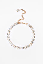CHOKER CRYSTA — GOLD